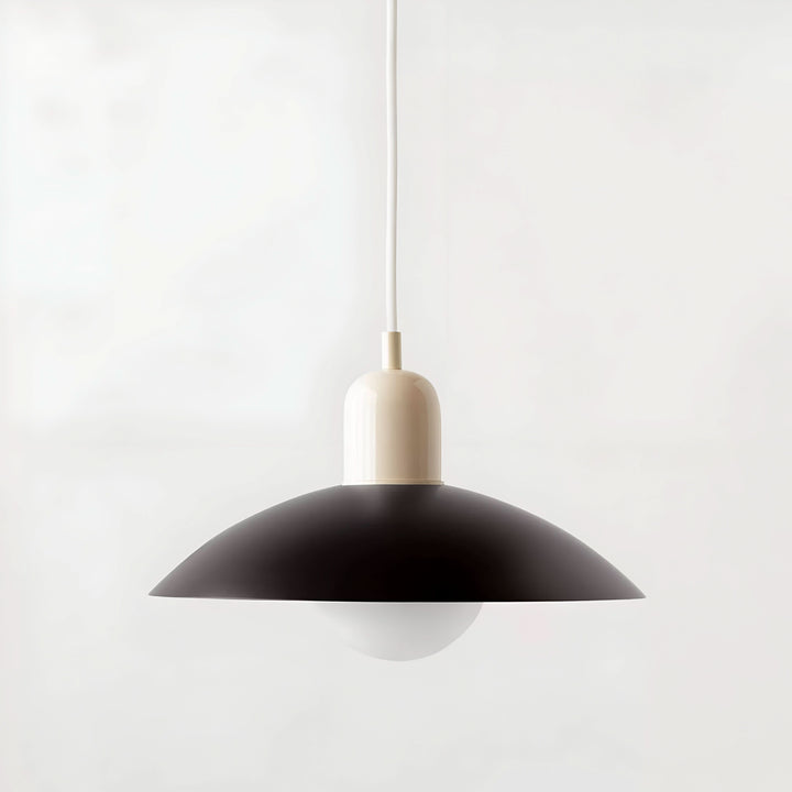 Kalsten | Modern Macaron Bauhaus Pendant Light – Iron Shade