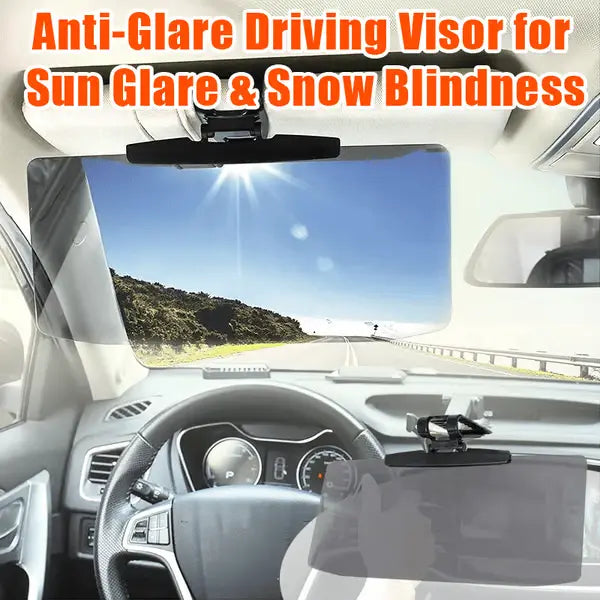Kalsten | Glare-free driving visor – Against sunlight & winter glare