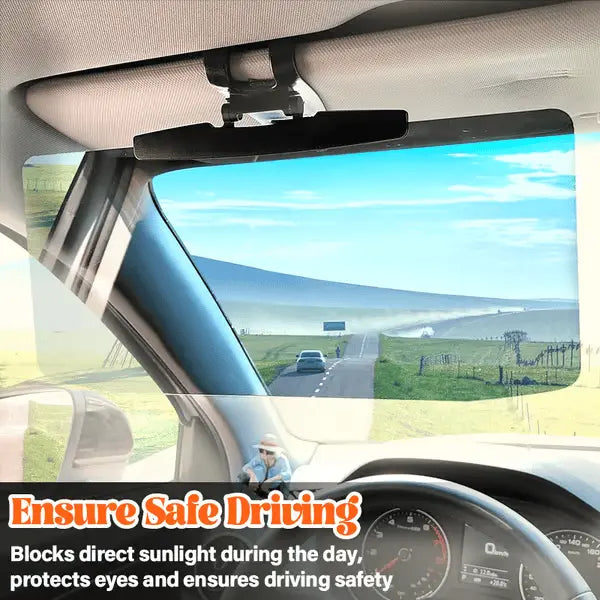 Kalsten | Glare-free driving visor – Against sunlight & winter glare