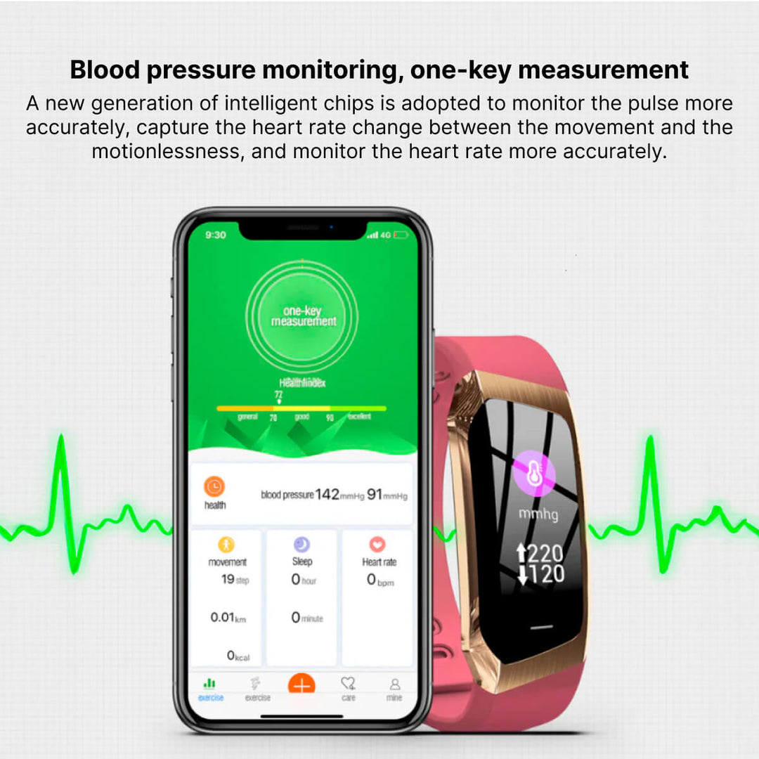 Kalsten | Blood Pressure Smart Watch and Heart Rate Monitor