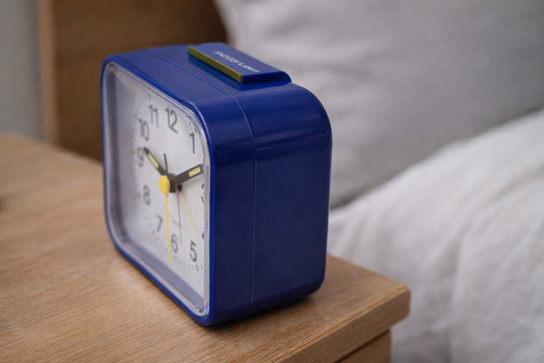 Kalsten | Silent & Peaceful Alarm Clock – Non-Ticking, Gentle Wake-Up Light, Snooze Function