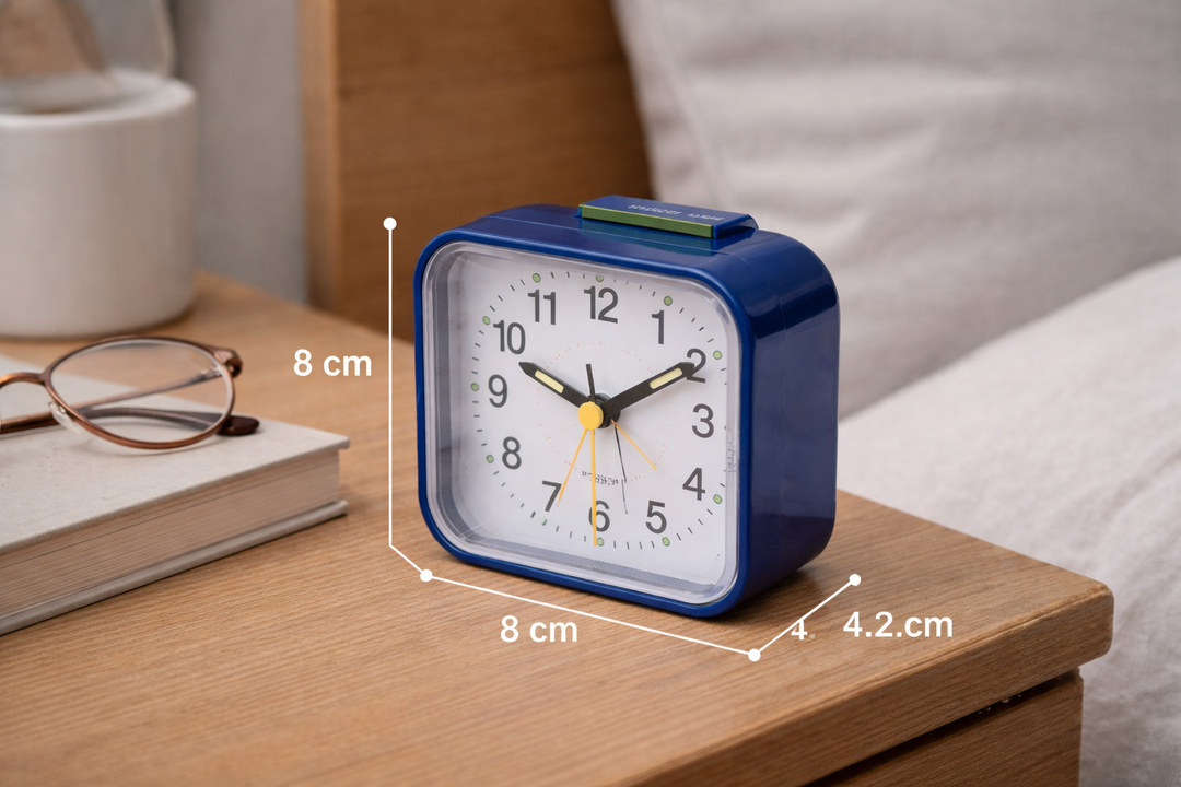 Kalsten | Silent & Peaceful Alarm Clock – Non-Ticking, Gentle Wake-Up Light, Snooze Function