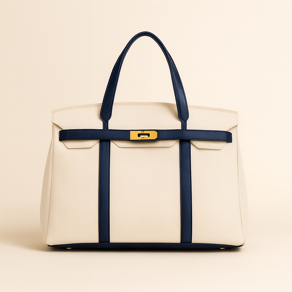Kalsten | Premium canvas shopper with reinforced steel details