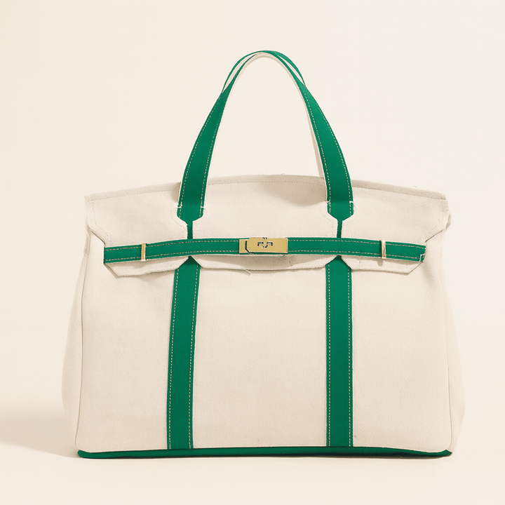 Kalsten | Premium canvas shopper with reinforced steel details