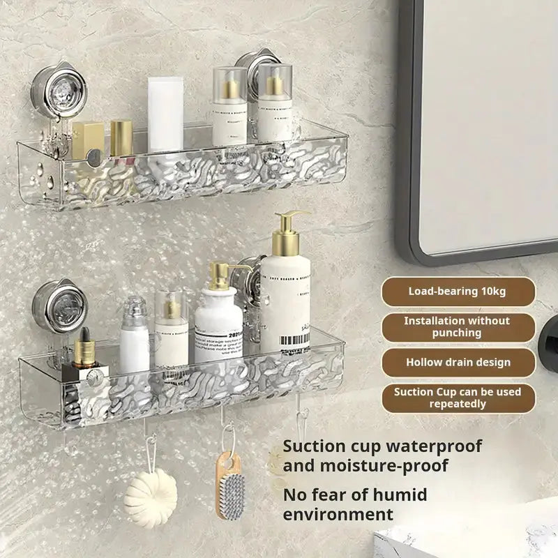 BowLift | Suction Cup Shower Shelf – Strong & Secure Hold