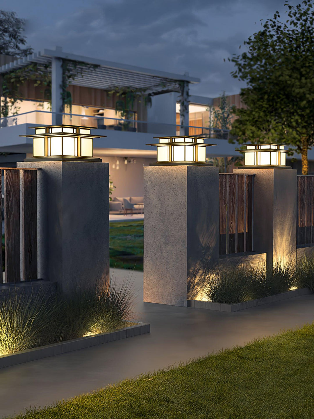Boilyn Pillar Outdoor Light | Kalsten