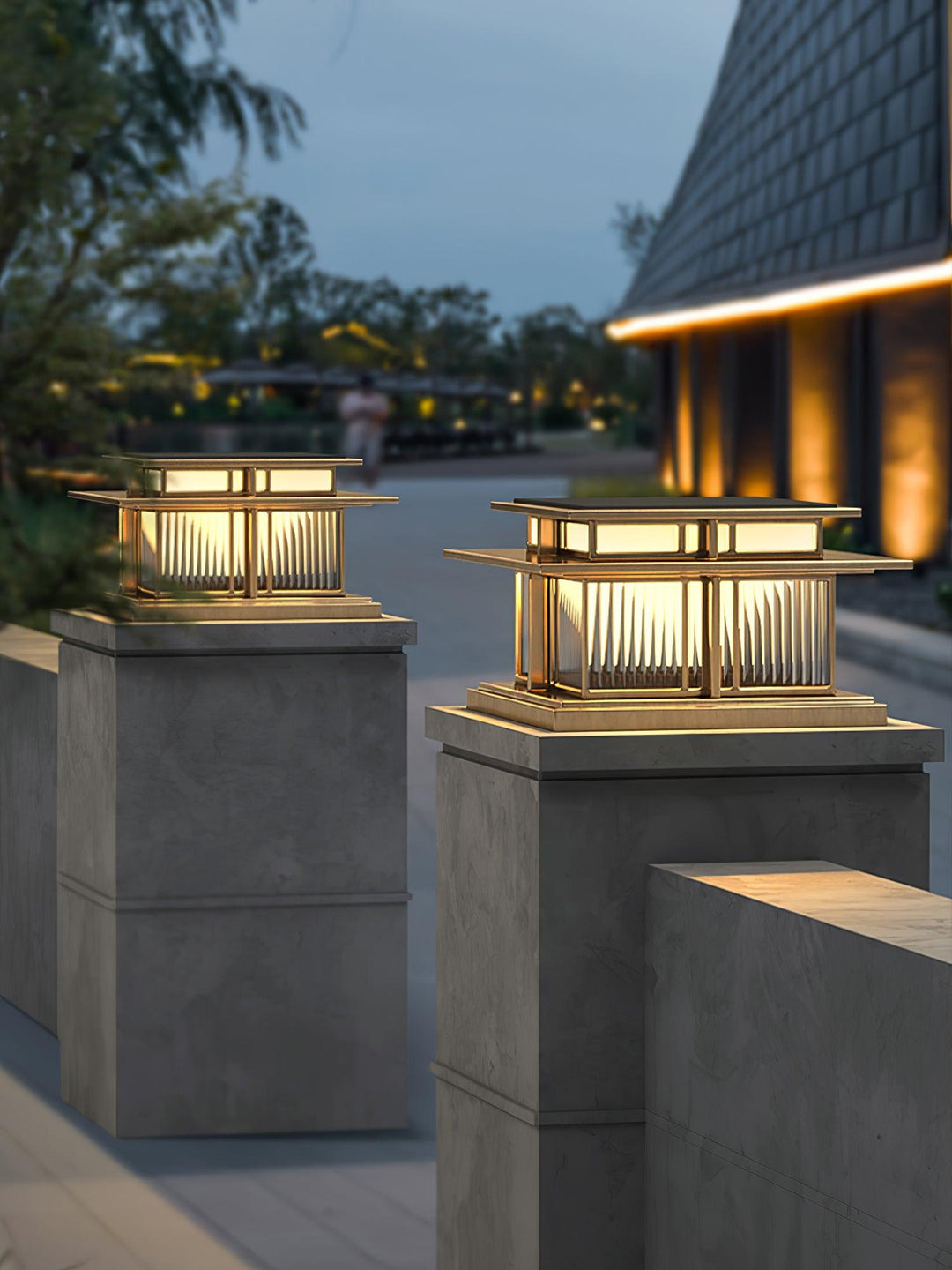 Boilyn Pillar Outdoor Light | Kalsten