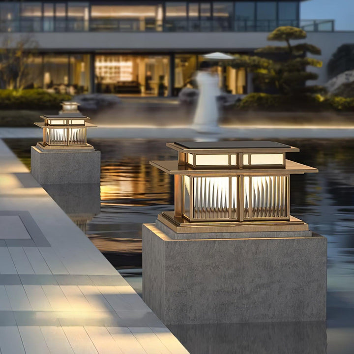 Boilyn Pillar Outdoor Light | Kalsten