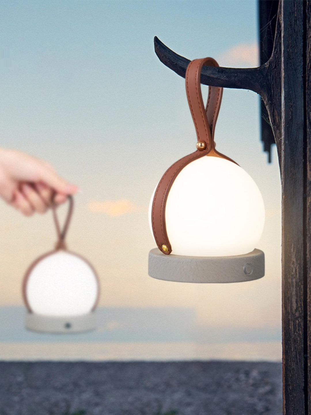 Bola Lantern Table Lamp 3.9' | Kalsten