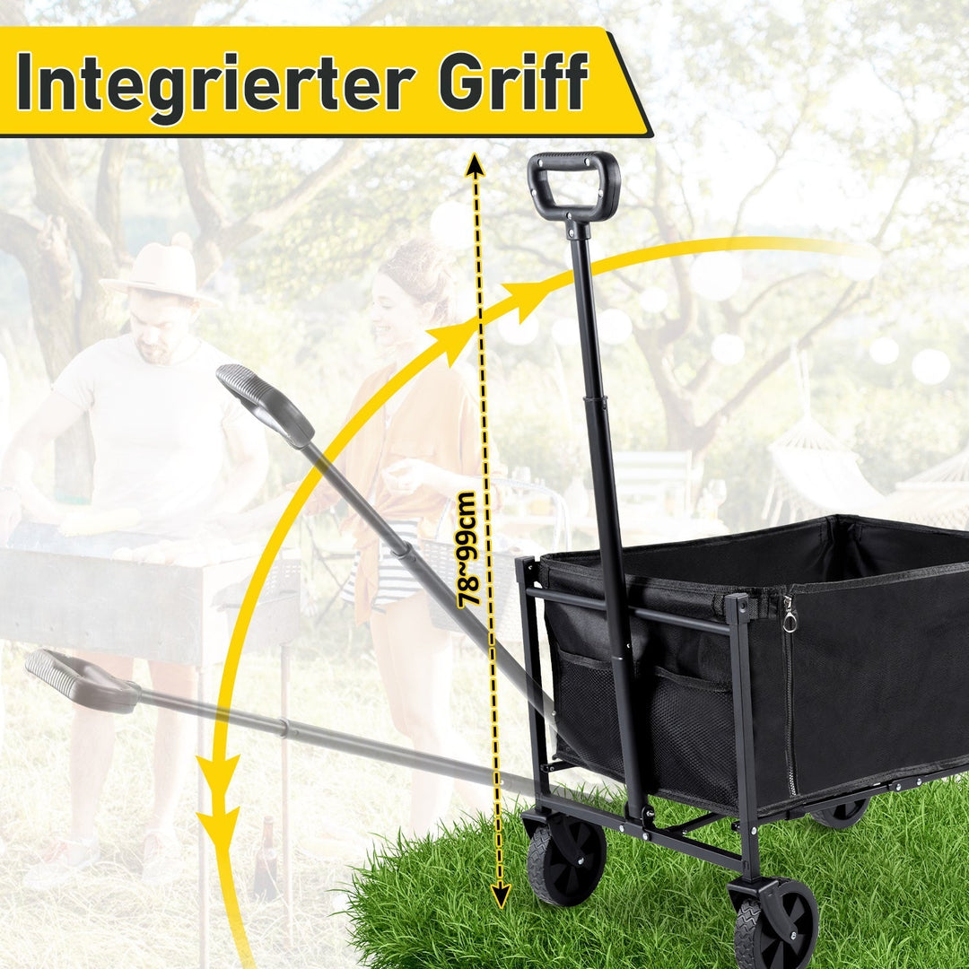 Folding Trolley Transport Cart 60L | Kalsten