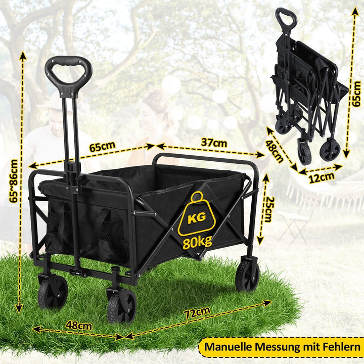Trolley Transport Wagon Foldable 60L | Kalsten