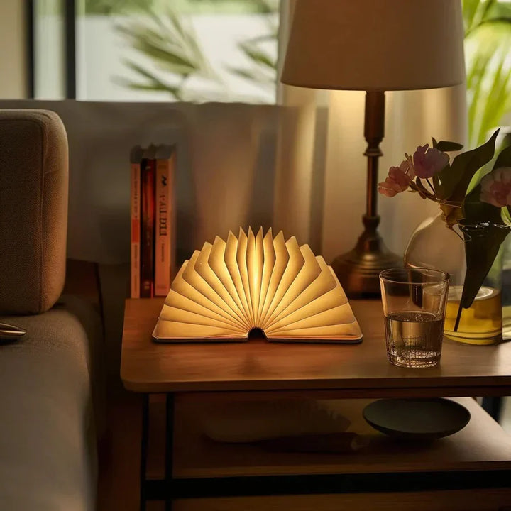 Foldable Book Lamp with Warm LED Lighting - StoryGlow | Kalsten