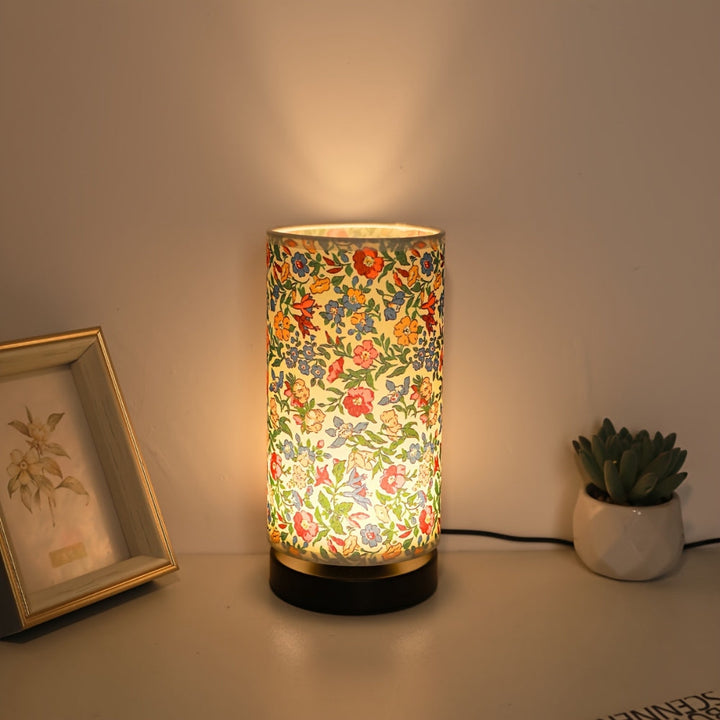 Botanical Floral Fabric Lighting Table Lamp | Kalsten