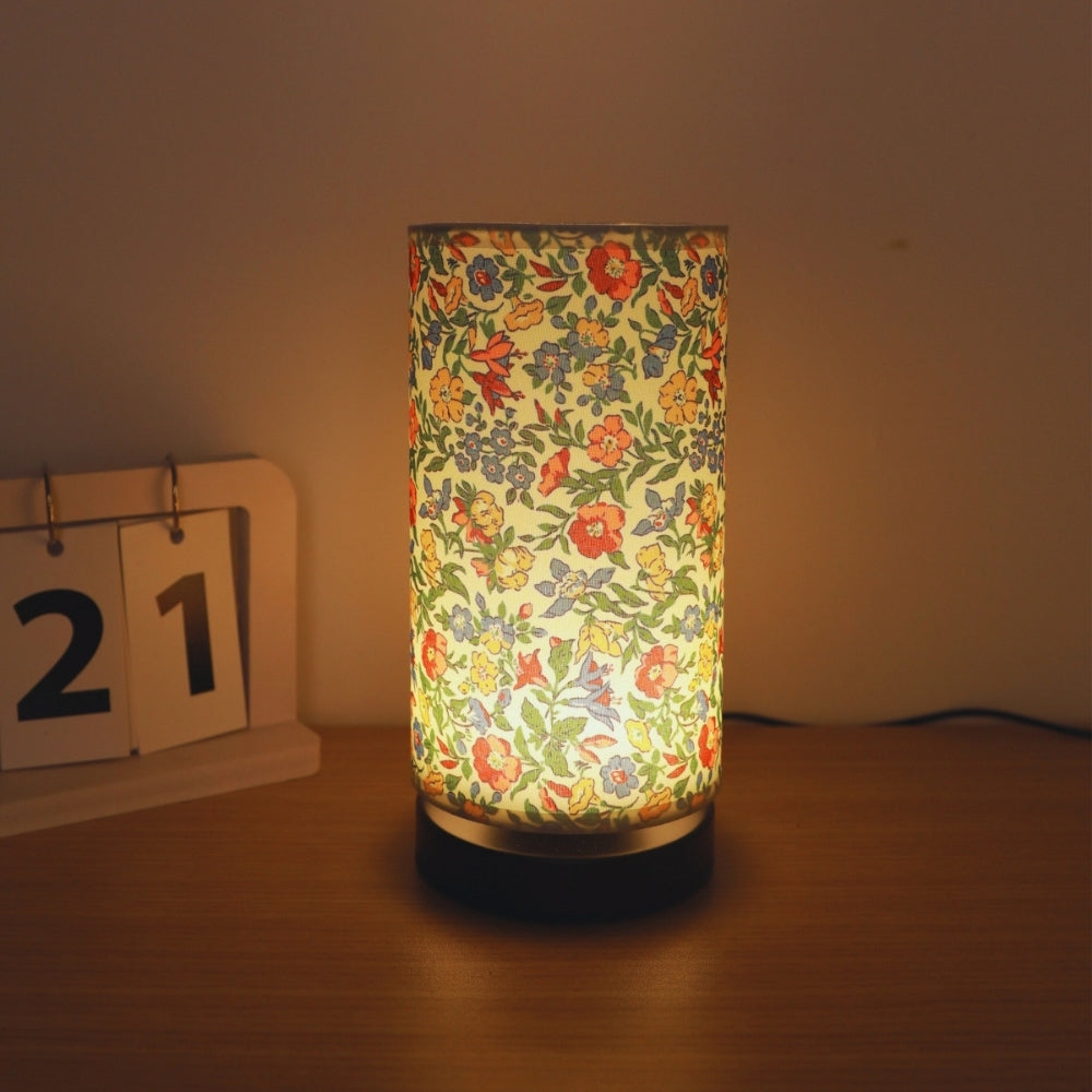 Botanical Floral Fabric Lighting Table Lamp | Kalsten