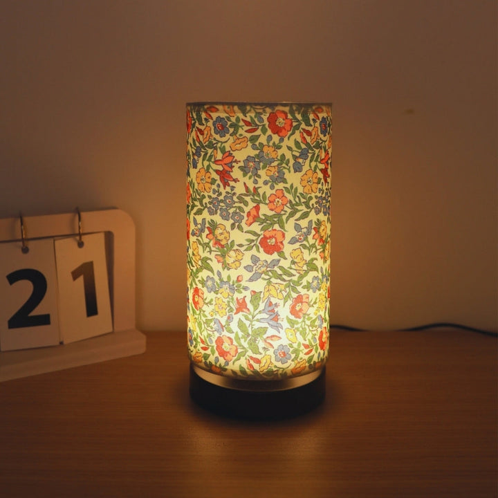 Botanical Floral Fabric Lighting Table Lamp | Kalsten