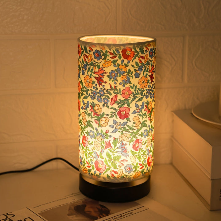 Botanical Floral Fabric Lighting Table Lamp | Kalsten