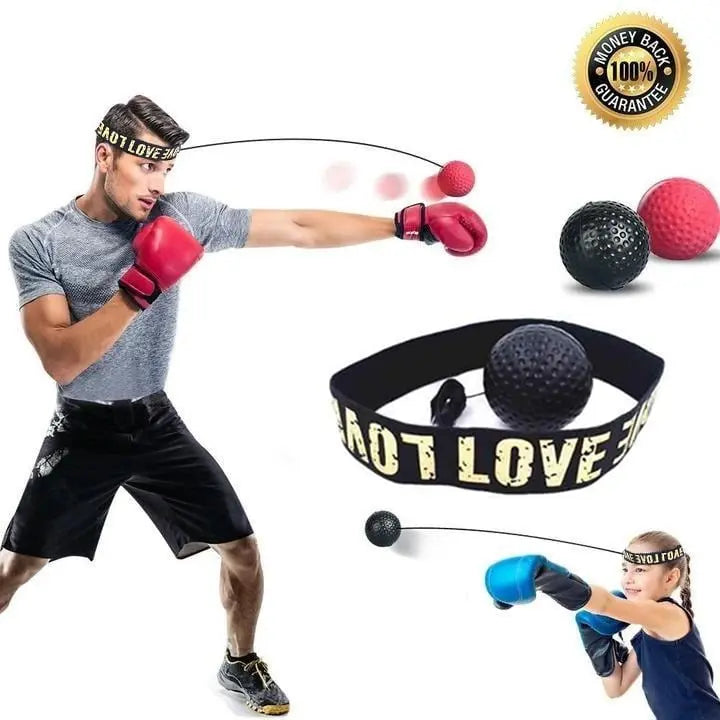 Kalsten | Box Reflex Ball with Headband – Reaction & Coordination Training for Home