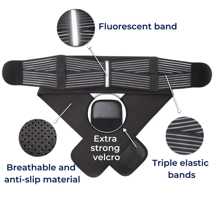 AlignEase Hip-Up Pelvis Correction Belt | Comfortable and Effective - for Pelvic Alignment - Posture Support - Pain Relief and Enhanced Mobility Kalsten