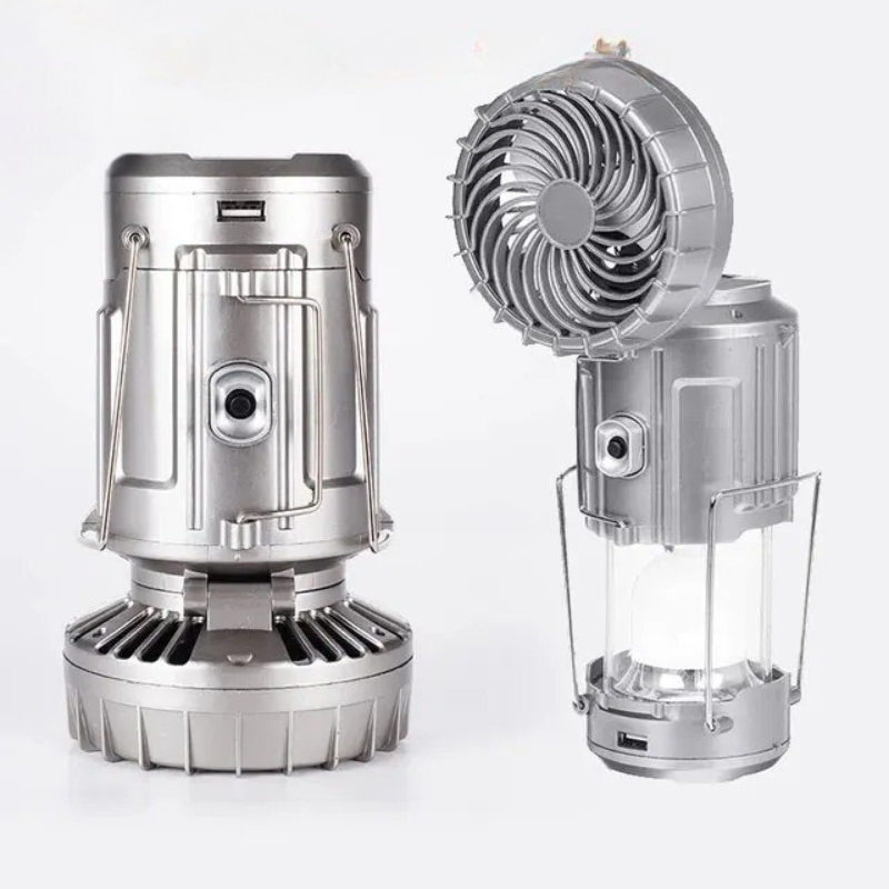 Campinglamp met Ventilator