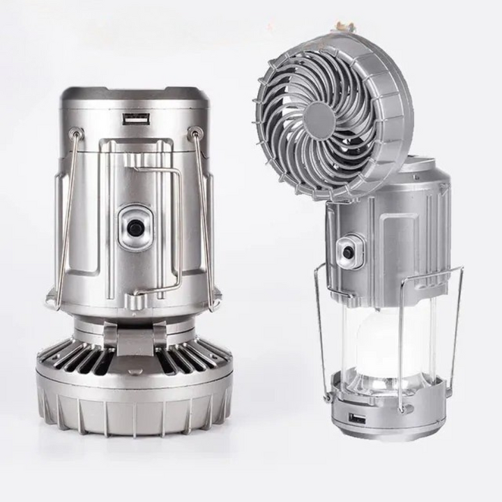 Campinglamp met Ventilator