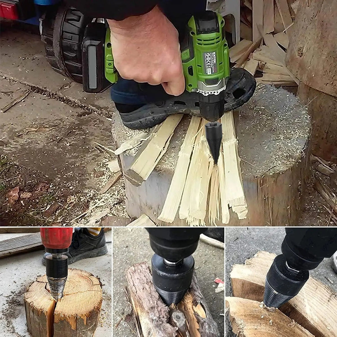 Kalsten | Firewood Drill Bit Set – Split wood easily with the cordless drill