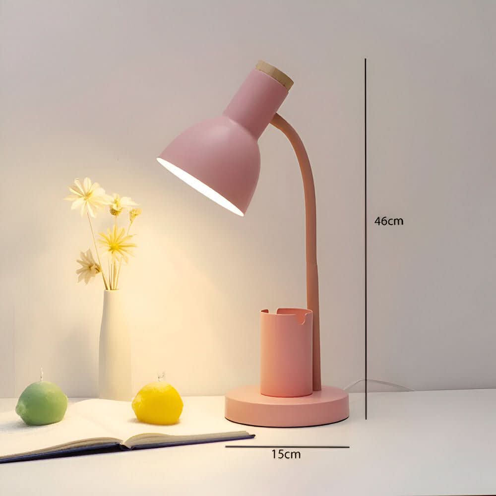 LED Table Lamp with Pen Holder for Organization & Style | Kalsten
