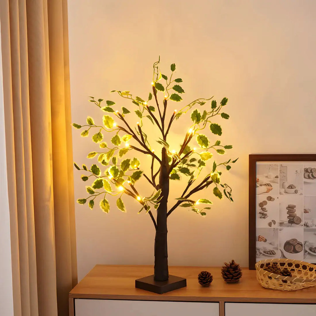 Magical BrightTree Table Lamp – Elegant Tree Design with Warm LED Lighting Kalsten