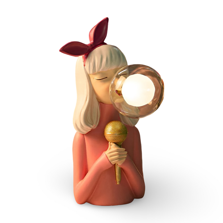 BubbleFairies Table Lamp – Enchanting Quartet Cartoon Girl Figurine Light | Kalsten