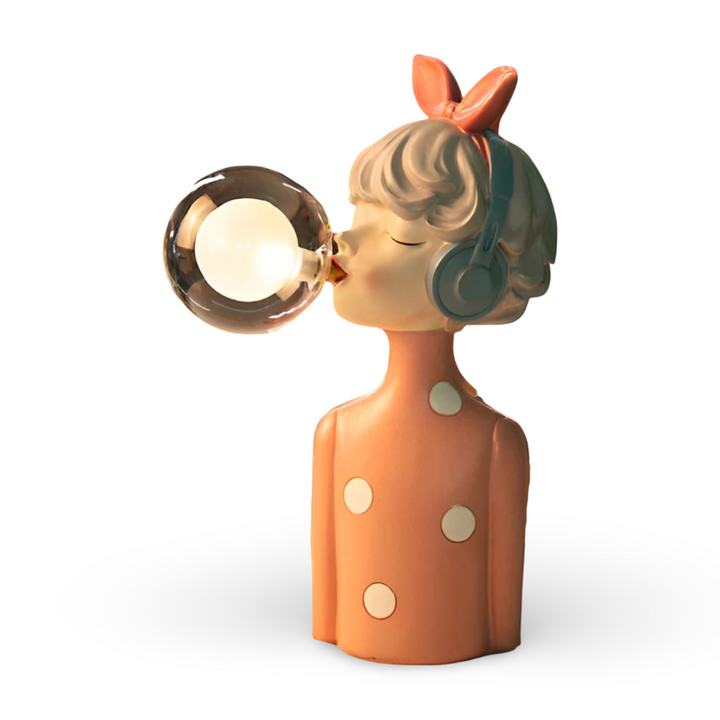BubbleFairies Table Lamp – Enchanting Quartet Cartoon Girl Figurine Light | Kalsten
