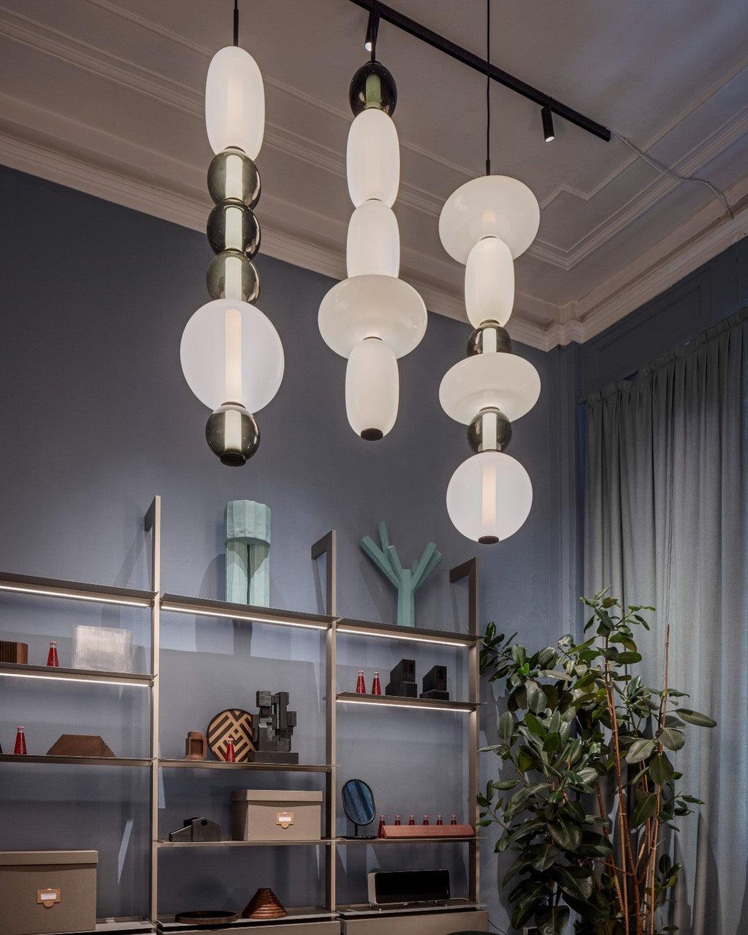 LumiSphere Light - Modern Colored Glass LED Pendant Light | Kalsten