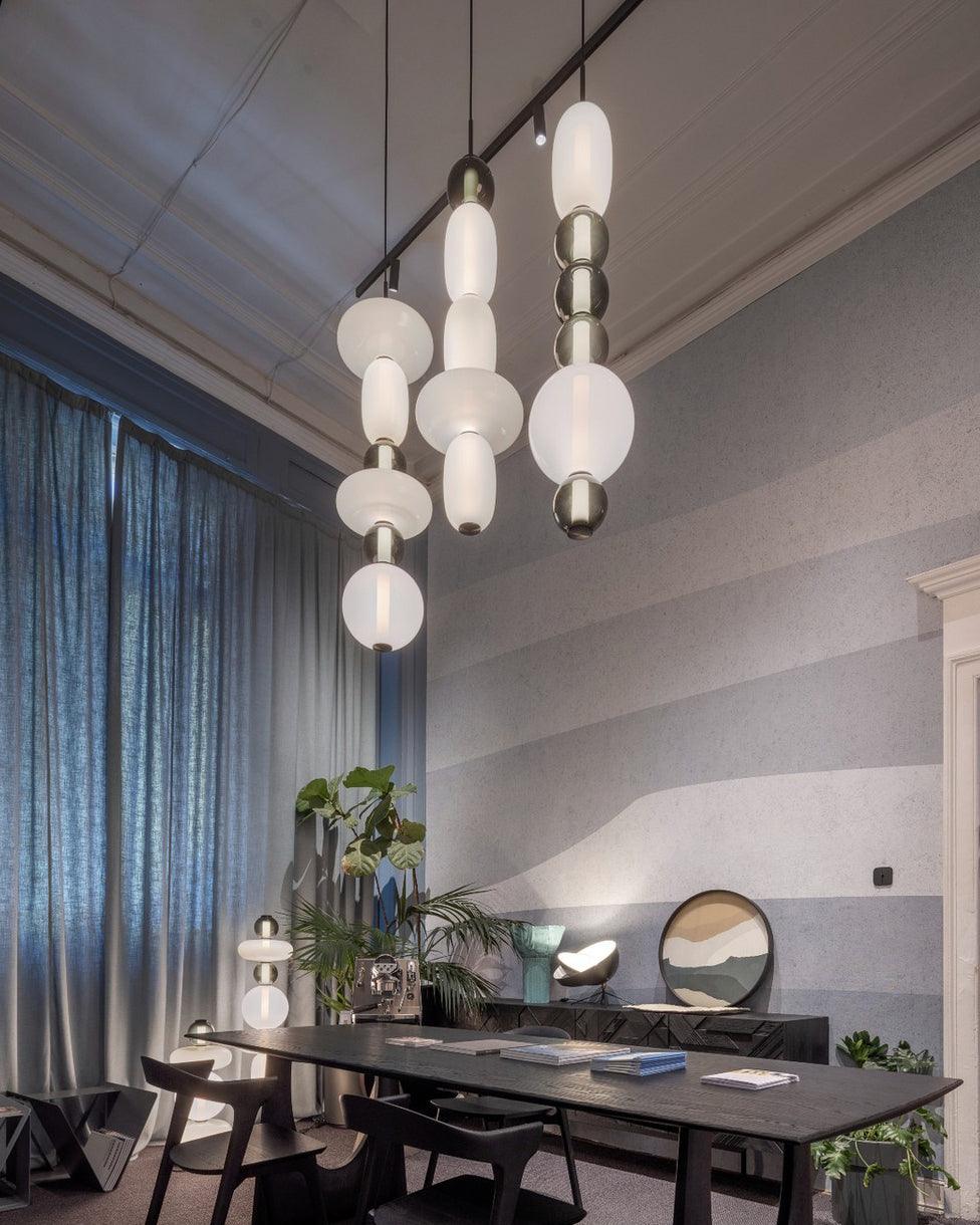 LumiSphere Light - Modern Colored Glass LED Pendant Light | Kalsten
