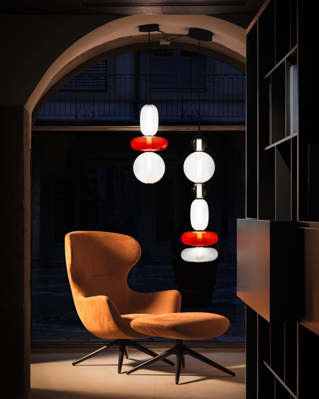 LumiSphere Light - Modern Colored Glass LED Pendant Light | Kalsten