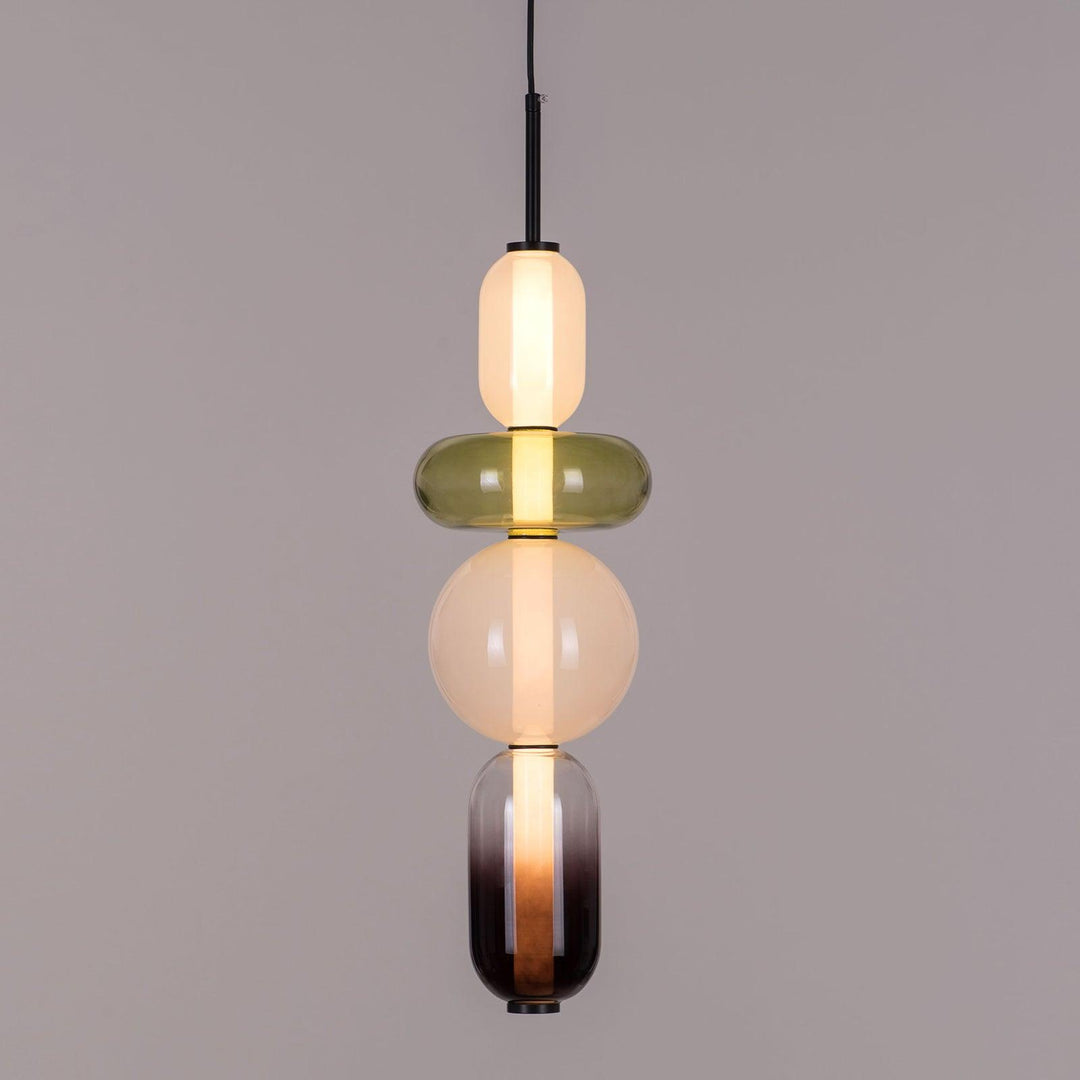 LumiSphere Light - Modern Colored Glass LED Pendant Light | Kalsten