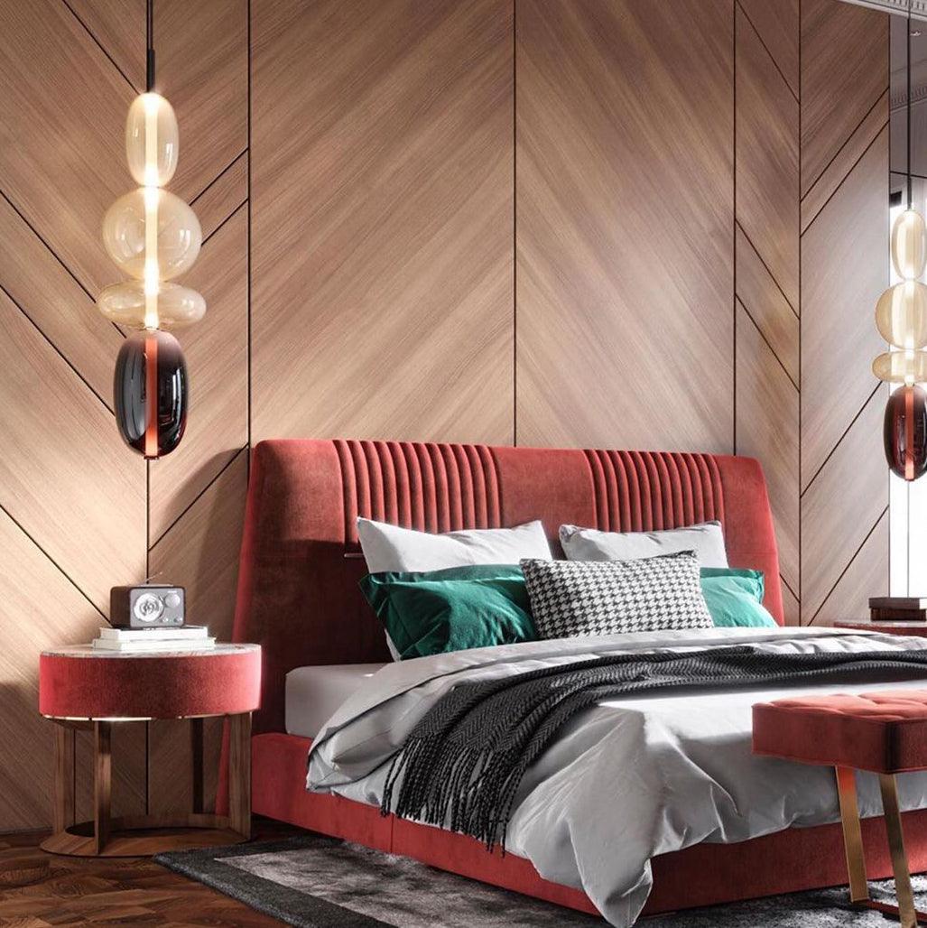 LumiSphere Light - Modern Colored Glass LED Pendant Light | Kalsten