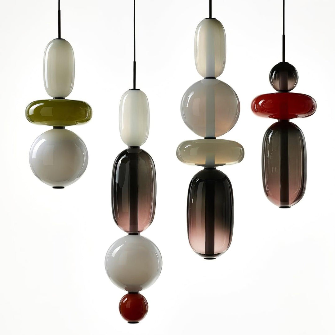 LumiSphere Light - Modern Colored Glass LED Pendant Light | Kalsten