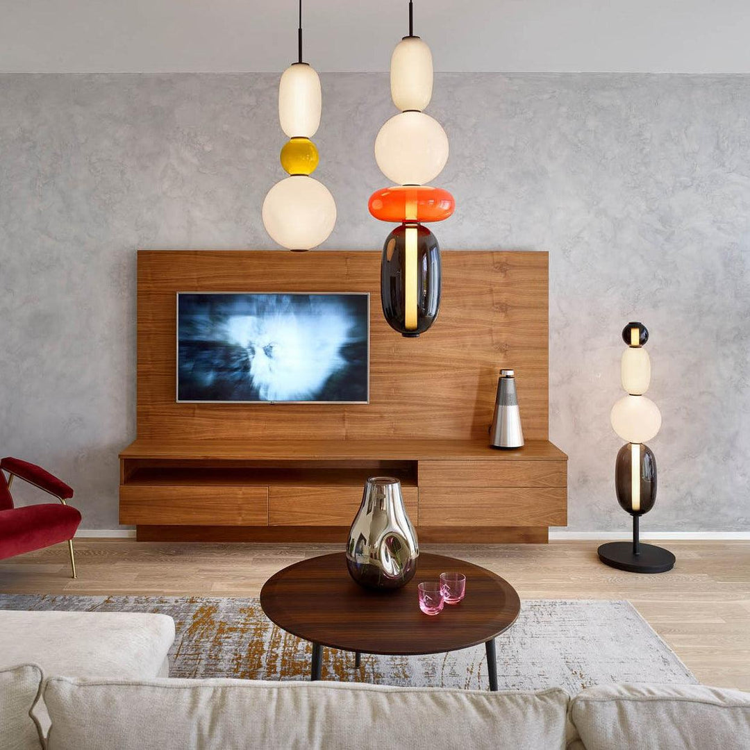 LumiSphere Light - Modern Colored Glass LED Pendant Light | Kalsten