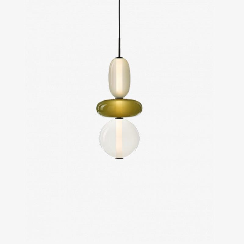 LumiSphere Light - Modern Colored Glass LED Pendant Light | Kalsten