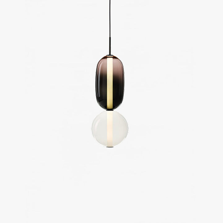 LumiSphere Light - Modern Colored Glass LED Pendant Light | Kalsten