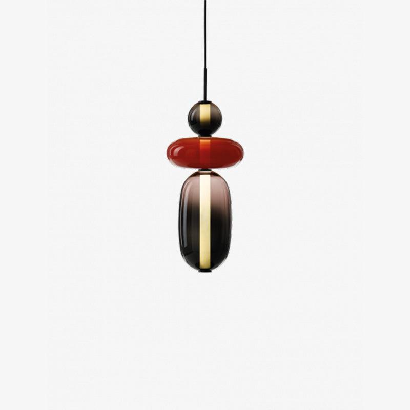 LumiSphere Light - Modern Colored Glass LED Pendant Light | Kalsten