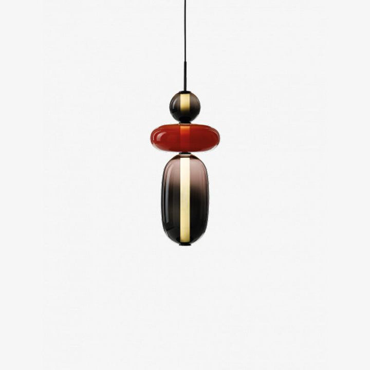 LumiSphere Light - Modern Colored Glass LED Pendant Light | Kalsten