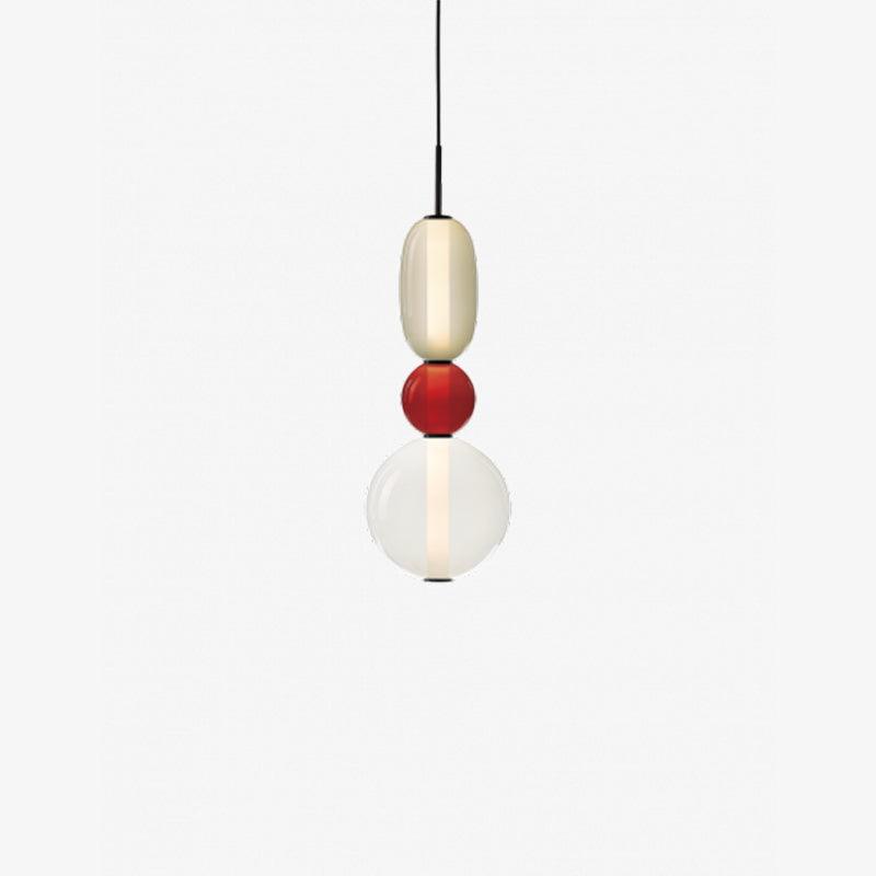 LumiSphere Light - Modern Colored Glass LED Pendant Light | Kalsten