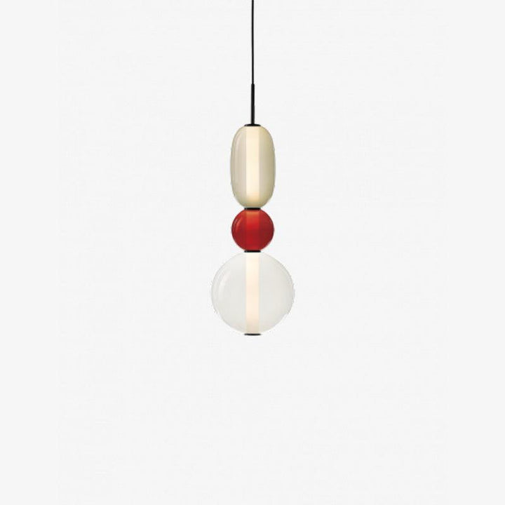 LumiSphere Light - Modern Colored Glass LED Pendant Light | Kalsten