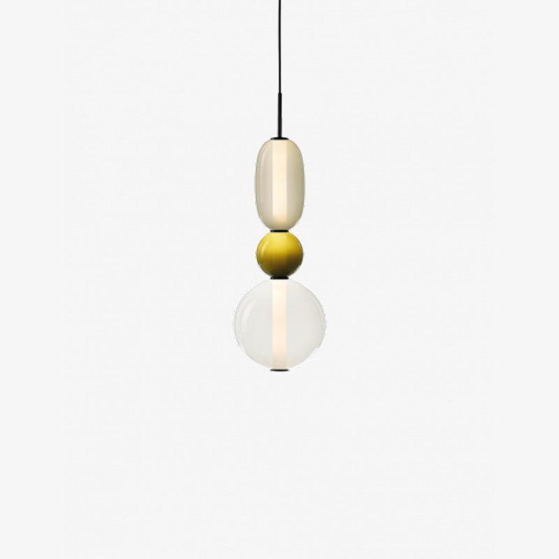 LumiSphere Light - Modern Colored Glass LED Pendant Light | Kalsten