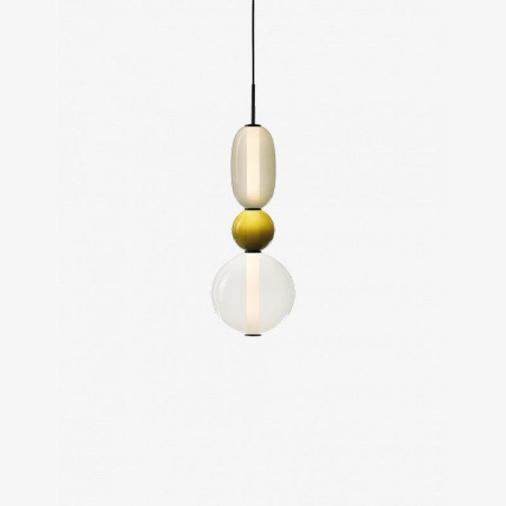 LumiSphere Light - Modern Colored Glass LED Pendant Light | Kalsten