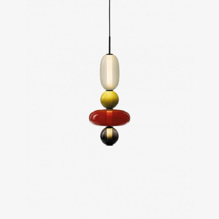 LumiSphere Light - Modern Colored Glass LED Pendant Light | Kalsten