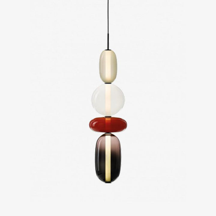 LumiSphere Light - Modern Colored Glass LED Pendant Light | Kalsten