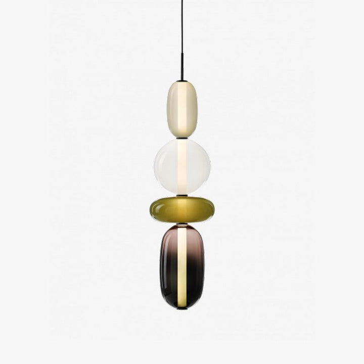 LumiSphere Light - Modern Colored Glass LED Pendant Light | Kalsten