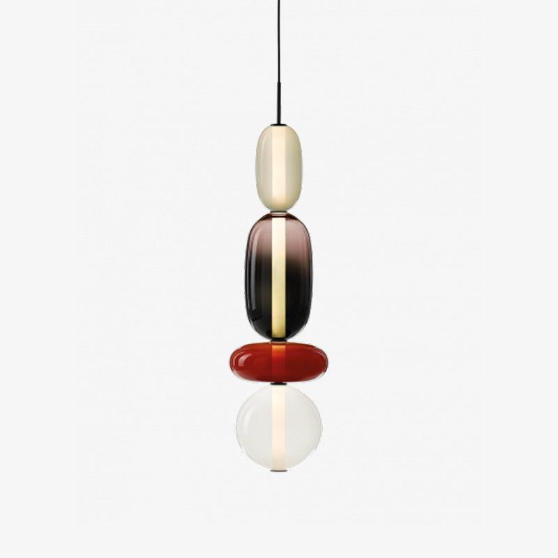 LumiSphere Light - Modern Colored Glass LED Pendant Light | Kalsten