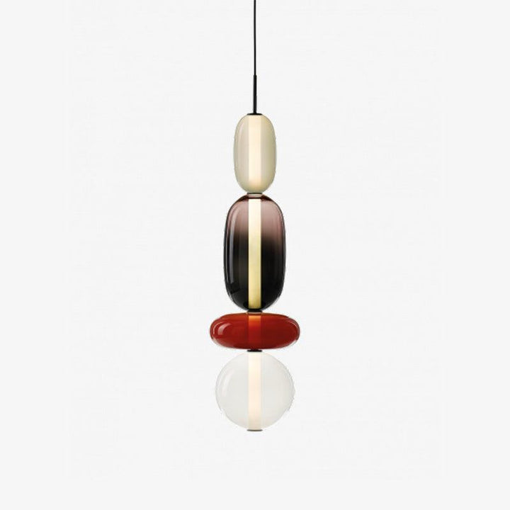 LumiSphere Light - Modern Colored Glass LED Pendant Light | Kalsten