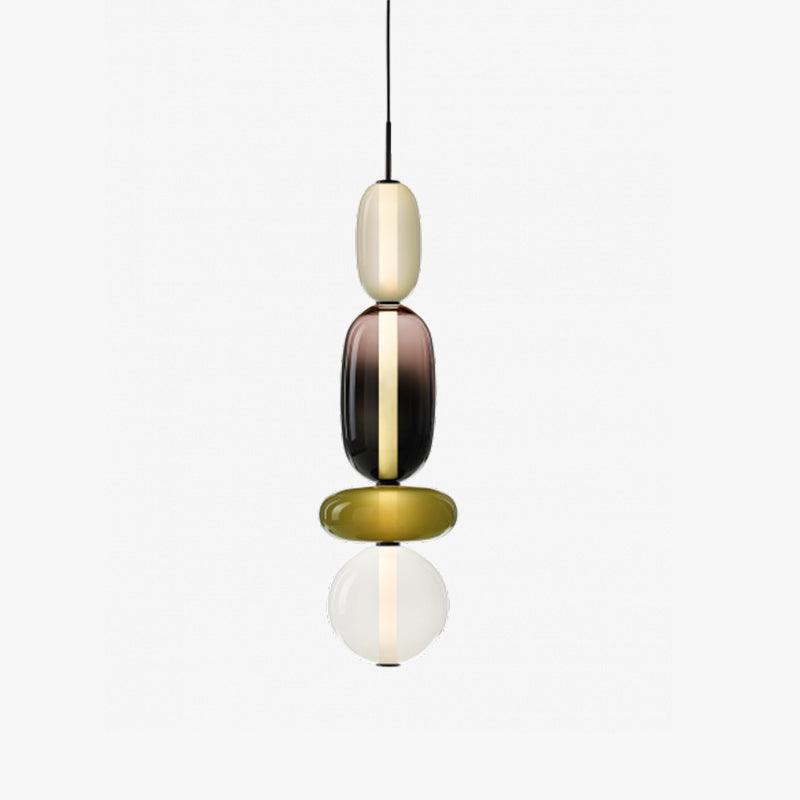 LumiSphere Light - Modern Colored Glass LED Pendant Light | Kalsten